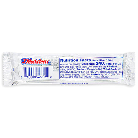 3 Muskeers ingredients
