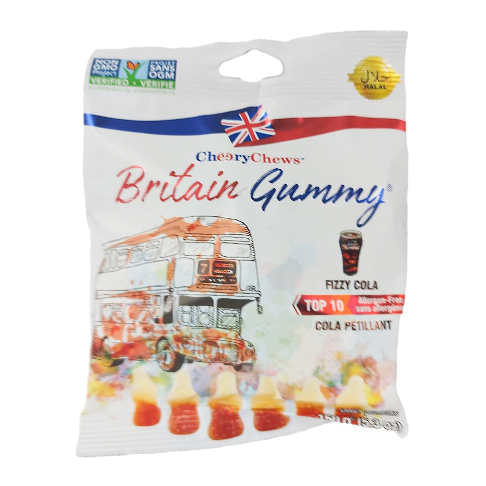 Britain Gummy Fizzy Cola - 80g