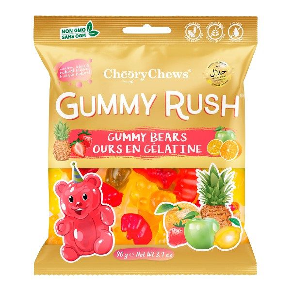 Gummy Rush Gummy Bears -90g