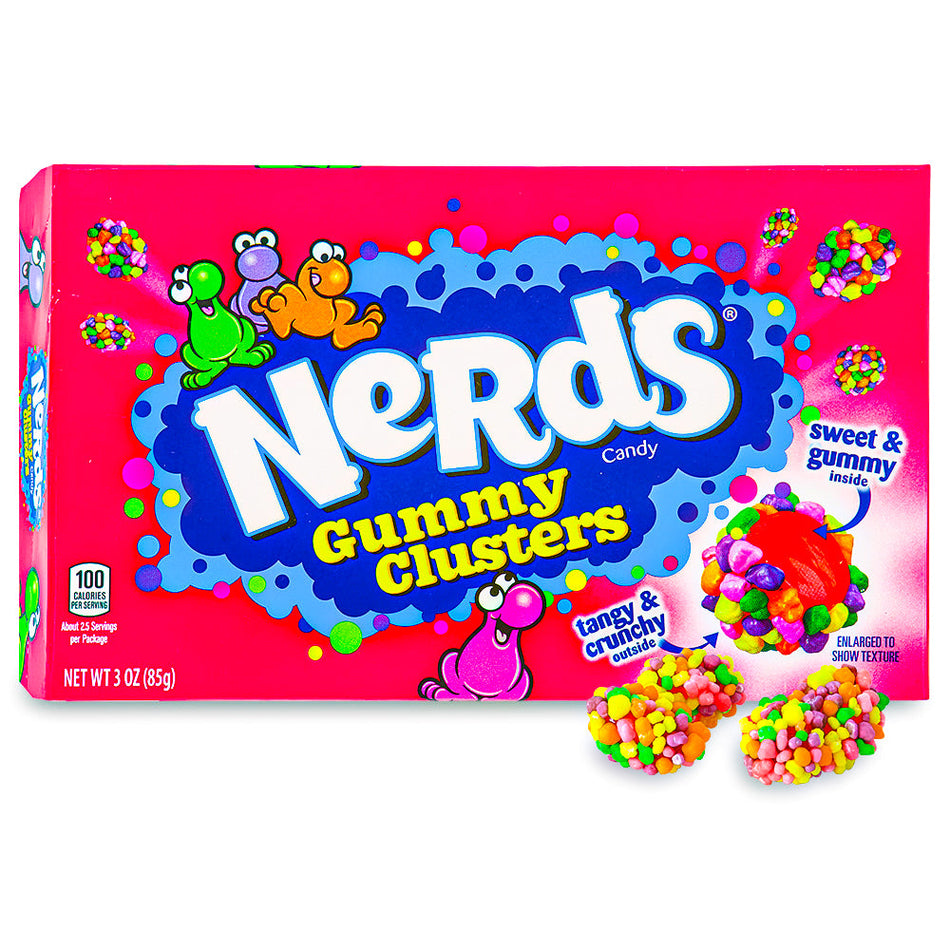 Nerds Gummy Clusters Theater Box - 85g