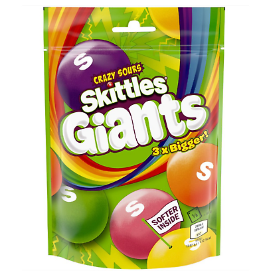 crazy sous skittles giants 3x bigger