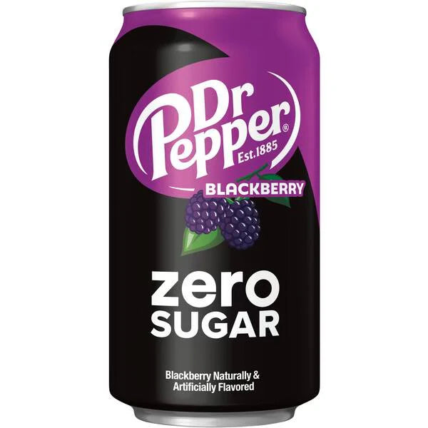 Dr Pepper Blackberry Zero Sugar