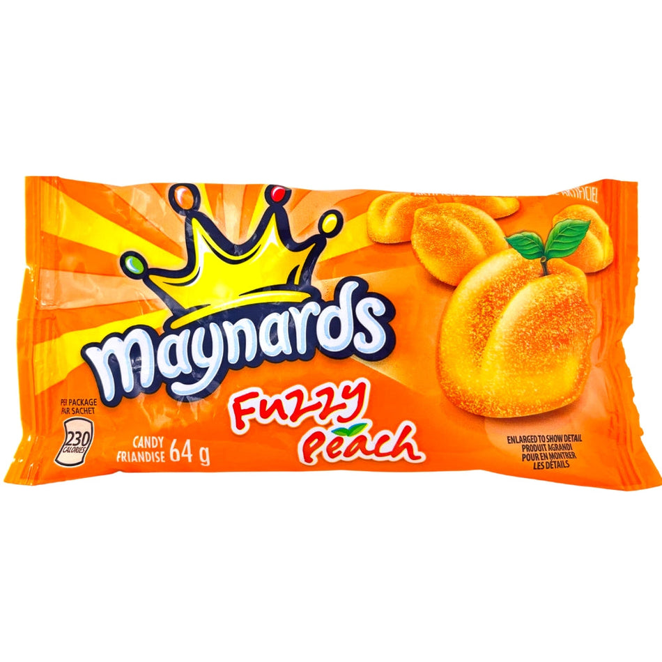 Maynards Fuzzy Peach Candy - 64g