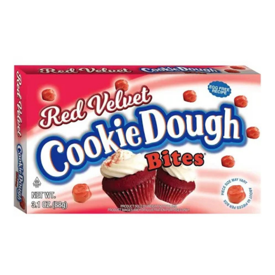 Red Velvet Cookie Dough Bites