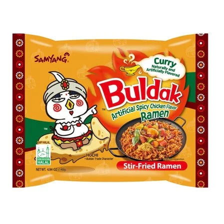 Buldak Curry Hot Chicken Flavour Ramen (Korea) - 145g