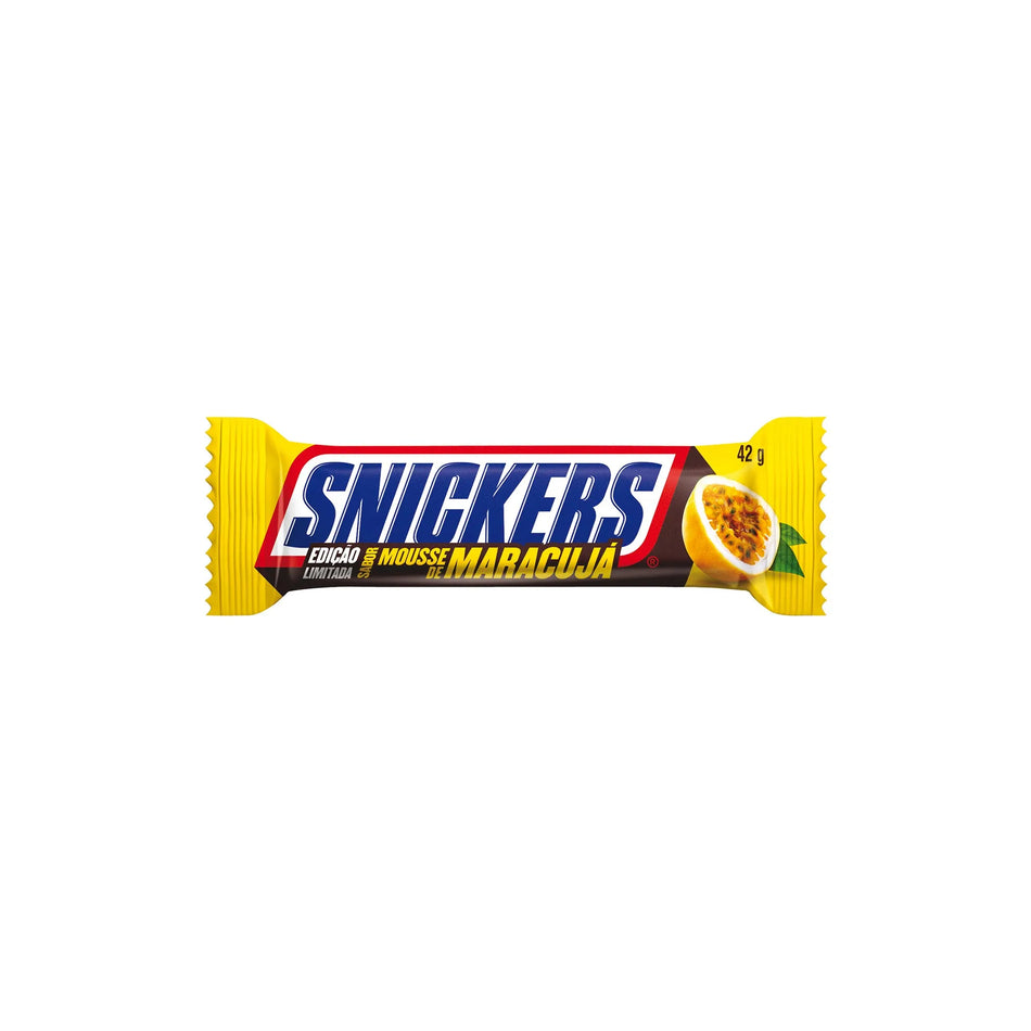 Snickers Edicao Limitada Sabor Mousse De Maracuja 