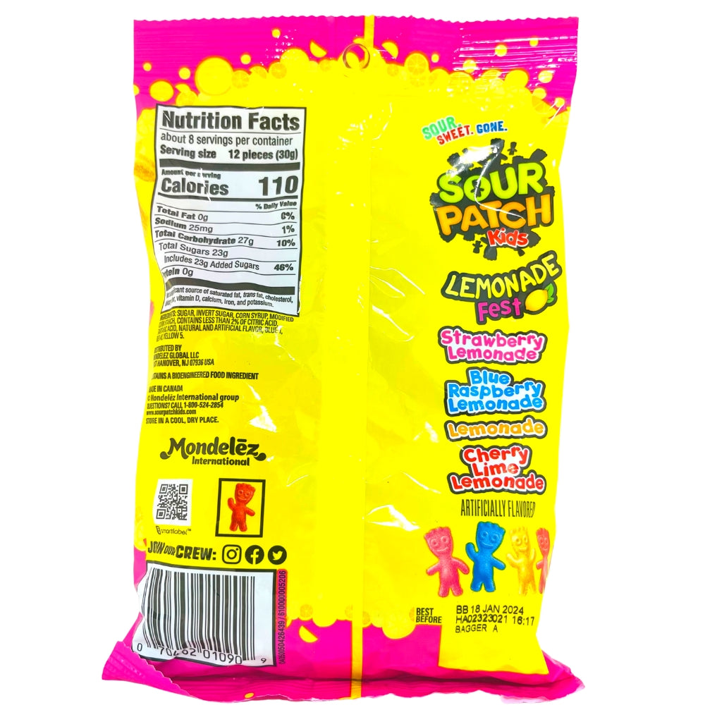 Sour Patch Kids Lemonade 