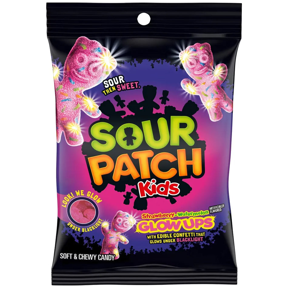 sour patch kids strawberry watermelon glow ups