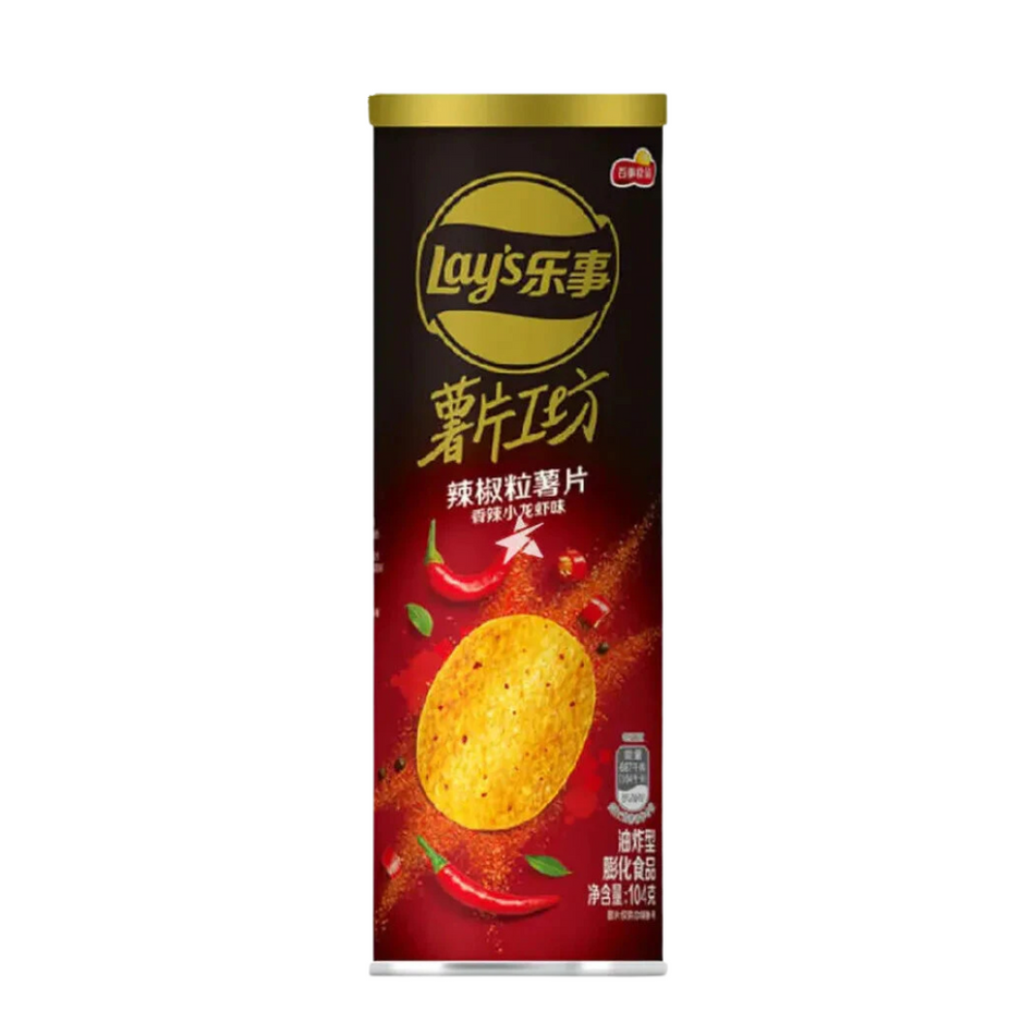 Lay's Chili Chips Spicy Crayfish Flavor  - 104g (China)