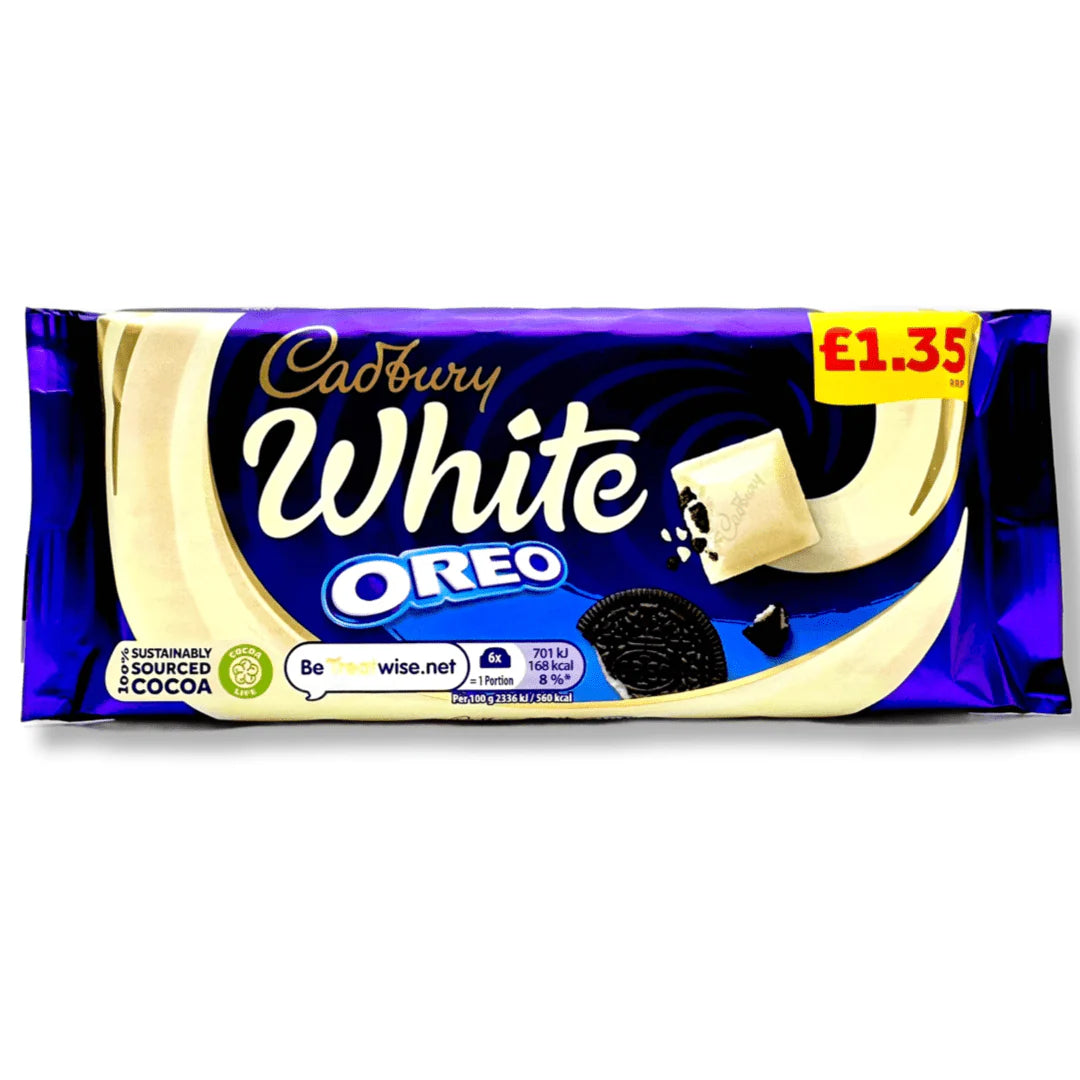 cadburry white oreo