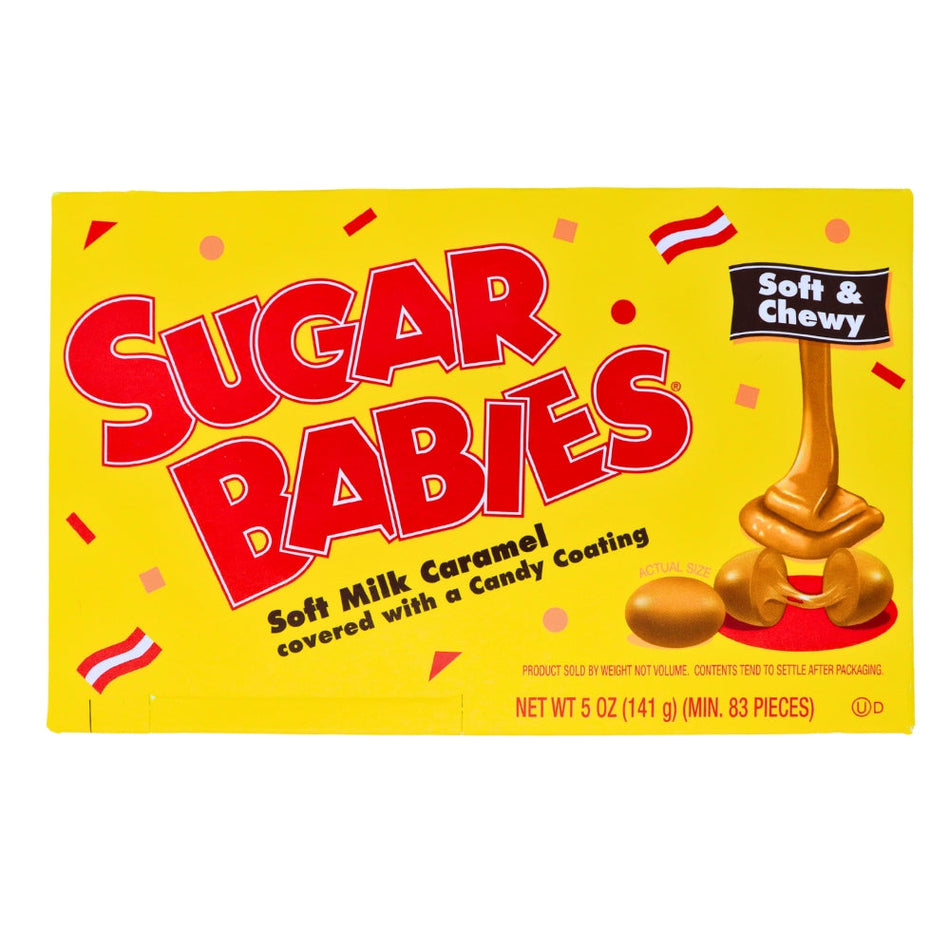 Sugar Babies Caramels Coated Theater Pack - 141g