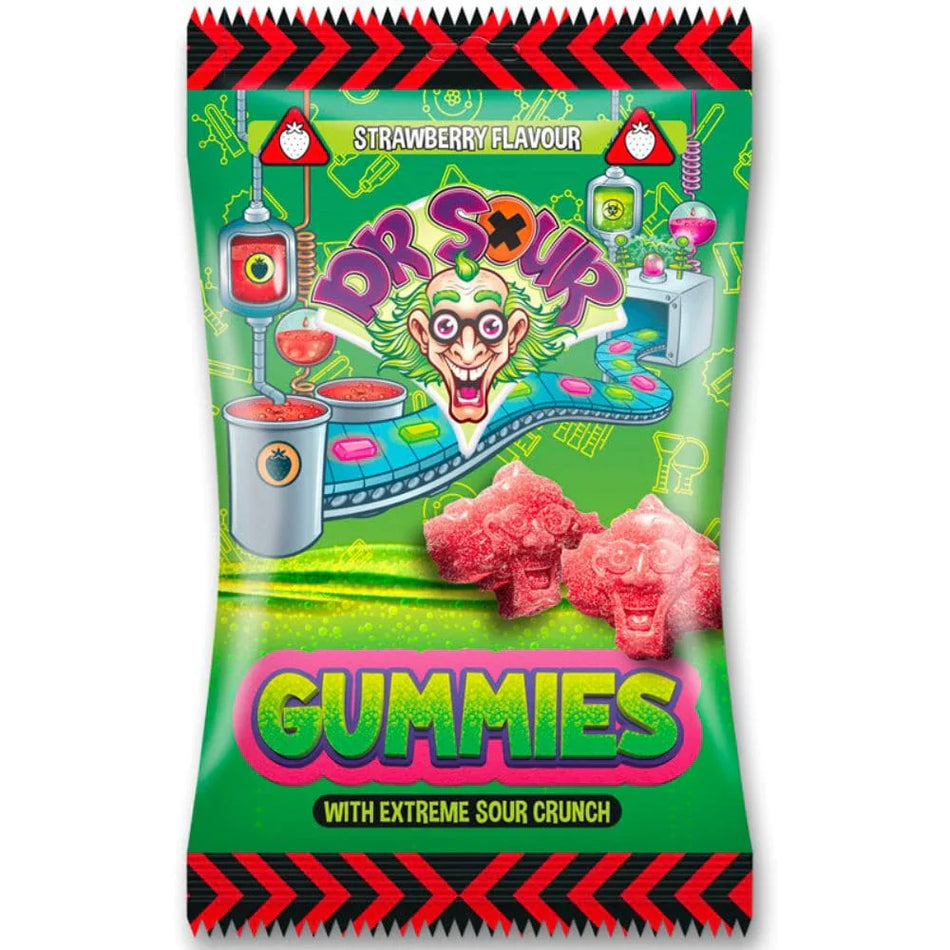 dr sour strawberry gummies