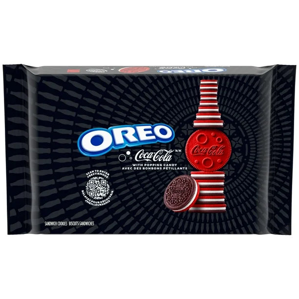 Oreo Coca-Cola Cookies With Popping Candy (Limited Edition) - 303g