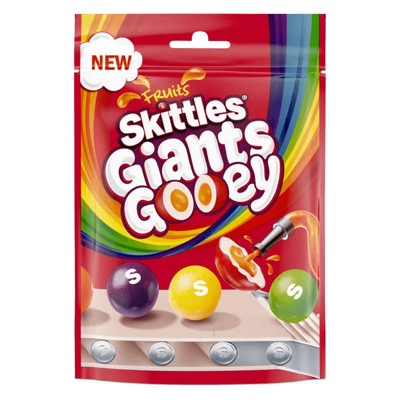 Fruits Skittles Giants Gooey - 125g (UK)