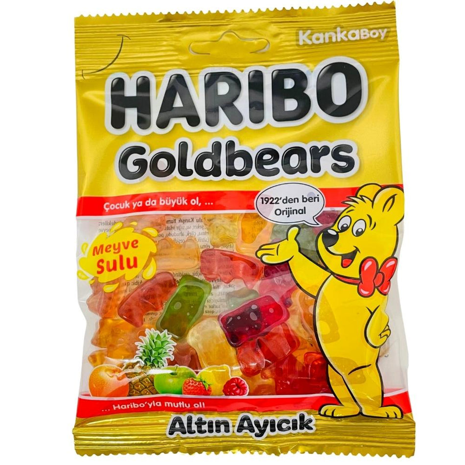 Haribo Halal Gold Bears (Turkey) - 80g