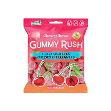 Gummy Rush Fizzy Cherries -90g