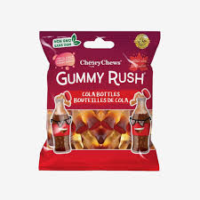 Gummy Rush Cola Bottles -90g