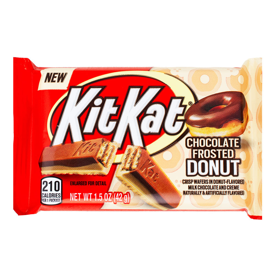 Kit Kat Chocolate Frosted Donut