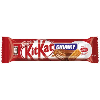 kitkat chunky biscoff