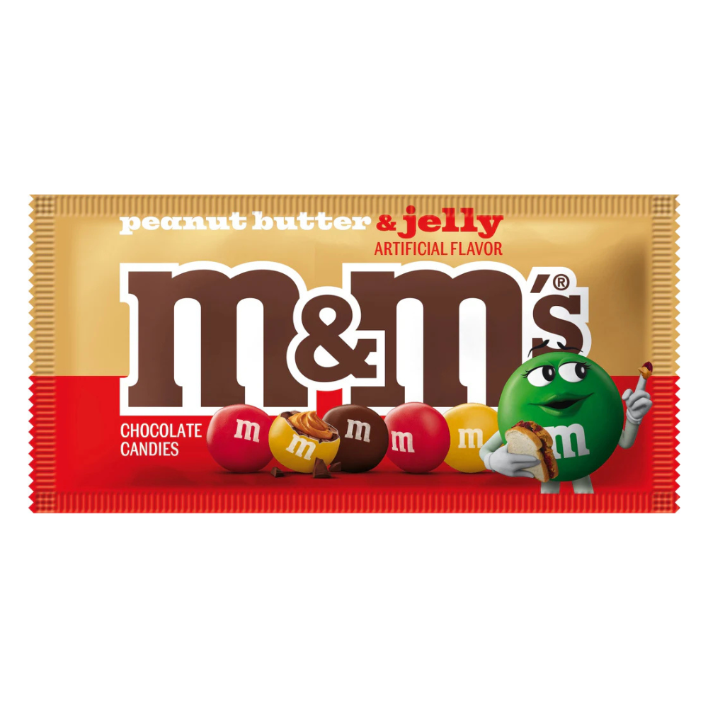 m&m peanut butter & jelly