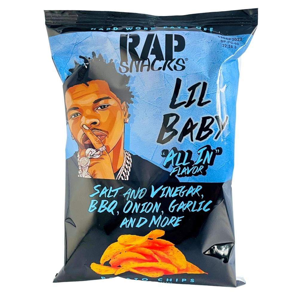 Rap Snacks Lil Baby All In Patato Chips