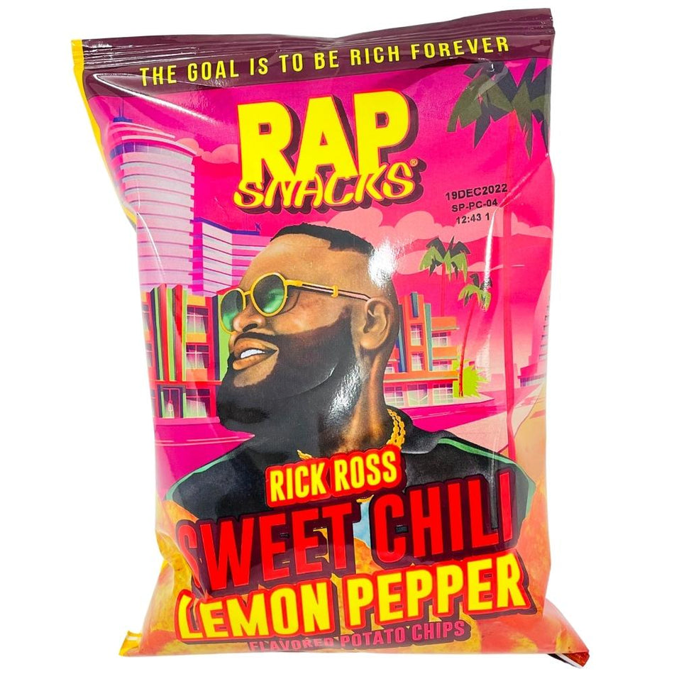 Rap Snacks Rick Ross Sweet Chili Lemon Pepper - 71g