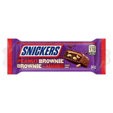 Snickers peanut brownie