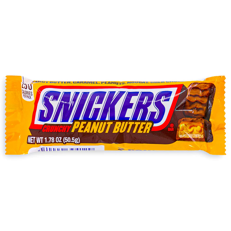 Snickers Crunchy Peanut Butter - 50.5g