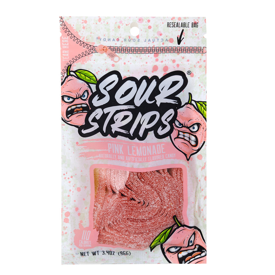 Sour Strips Pink Lemonade - 96g