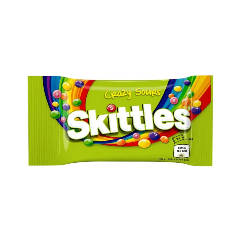 Crazy Sours Skittles - 38g