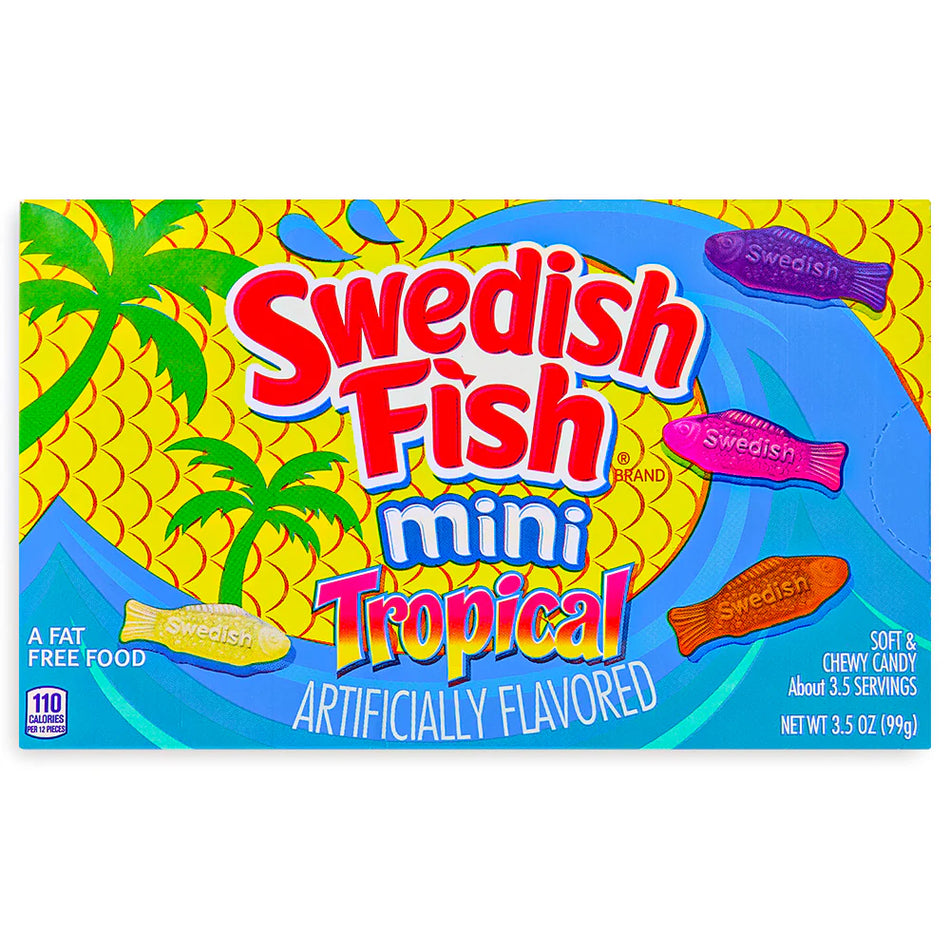 Swedish Fish Mini Tropical - 99g