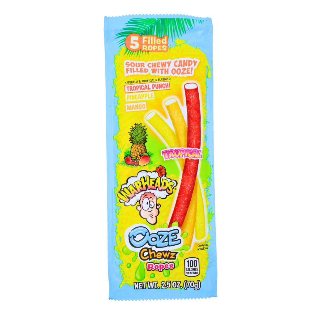 Warheads Ooze Chewz Ropes Candy Fiesta