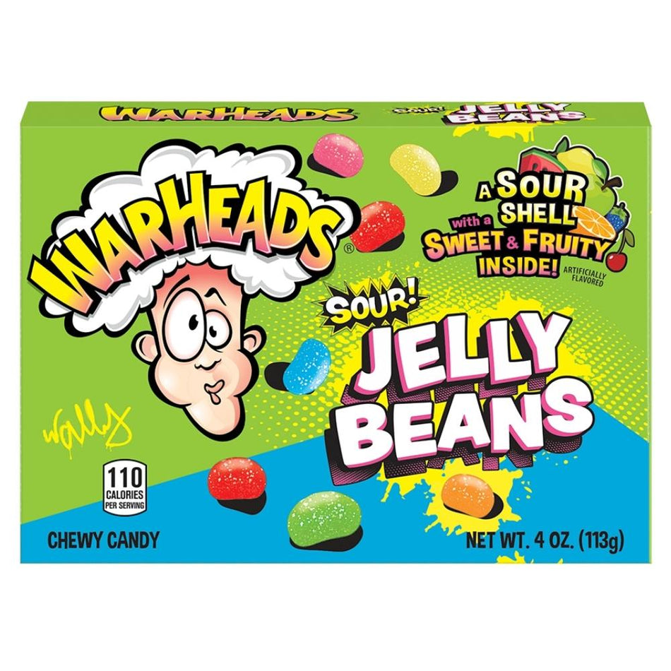 WarHeads Sour Jelly Beans Theatre Box - 113g